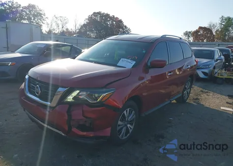 2017 Nissan Pathfinder Platinum/S/Sl/Sv z USA, uszkodzony, nr VIN 5N1DR2MN2HC613493